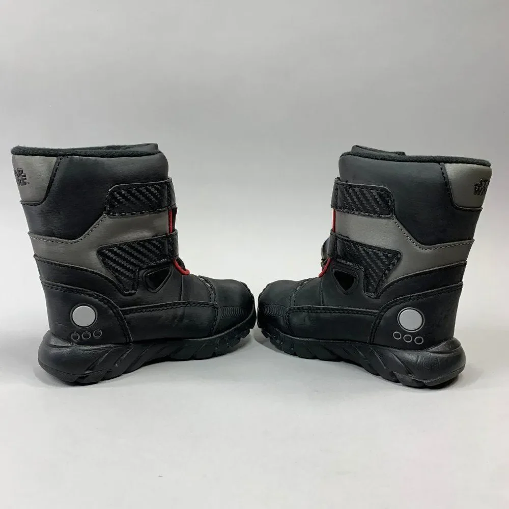 Disney Star Wars Kids Size 7 Black‎ Winter Snow Boots